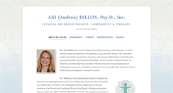 Desktop Screenshot of adillonpsyd.com